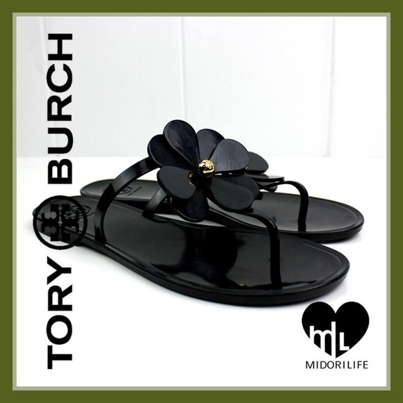 Tory Burch Shoes - TORY BURCH Daisy Flower Jelly Thong Sandal